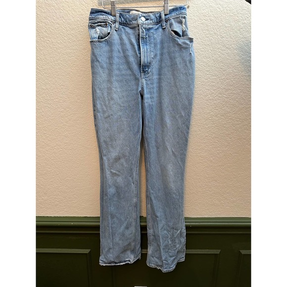 Abercrombie & Fitch 70’s flare curve love jeans - Picture 4 of 10